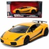 Model JADA auto Rychle a zběsile Lamborghini Gallardo tlakově lité žluté 1:24