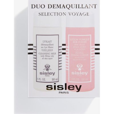 Sisley Cleansing Duo čisticí mléko Cleansing Milk With White Lily 100 ml + pleťové tonikum Floral Toning Lotion 100 ml dárková sada – Zboží Dáma