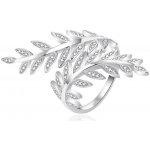 Agato otevřený prsten se zirkony AGT R27W – Zboží Dáma