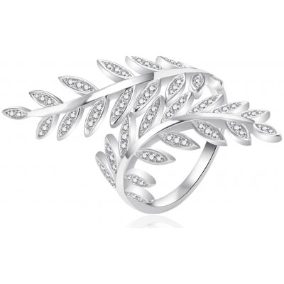 Agato otevřený prsten se zirkony AGT R27W – Zboží Dáma