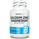 BioTech USA Calcium Zinc Magnesium 100 tablet – Hledejceny.cz
