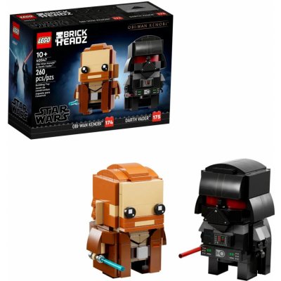LEGO® BrickHeadz 40547 Obi-Wan Kenobi a Darth Vader