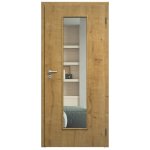 Sapeli Elegant Komfort M55 otočné dub sukatý 70 x 197 cm Čiré sklo – Hledejceny.cz