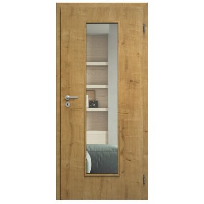 Sapeli Elegant Komfort M55 otočné dub sukatý 70 x 197 cm Čiré sklo – Hledejceny.cz