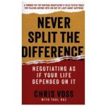 Never Split the Difference - Voss, Chris – Zboží Dáma