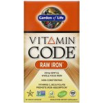 Garden of Life Vitamin Železo Raw 30 kapslí – Hledejceny.cz