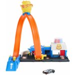 Mattel HOT WHEELS City super policejní stanice herní set s autíčkem – Zboží Mobilmania