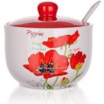 BANQUET Cukřenka se lžičkou Red Poppy OK 60ZF1168RP – Zboží Mobilmania