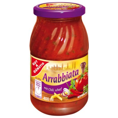 G&G Arrabbiata omáčka na těstoviny s chili 400 ml – Hledejceny.cz