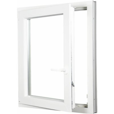 ALUPLAST Plastové okno jednokřídlo bílé 100x130