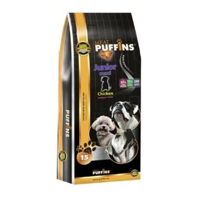 Puffins Dog Junior Maxi Breed Chicken 1 kg