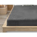 Textilomanie Prostěradlo mikroplyš Soft tmavě šedé 180x200 – Zboží Mobilmania