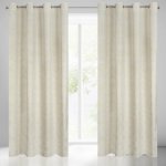 EUROFIRANY ZATEMŇOVACÍ ZÁVĚS NA KROUŽCÍCH ARETA 140X250 CM KRÉMOVÁ – Hledejceny.cz