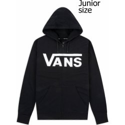 Vans CLASSIC ZIP HOOD Black/White