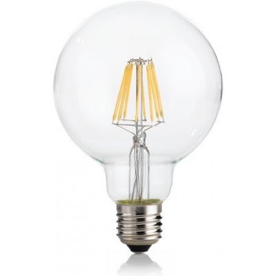Ideal Lux 271606 LED žárovka Globe 1x8W E27 3000K čirá – Hledejceny.cz