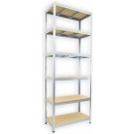 Biedrax Regál 35 x 75 x 210 cm 6 polic pozink – Zboží Dáma