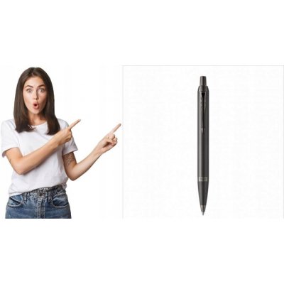 Parker IM Monochrome Titanium 1502/3232961 – Zbozi.Blesk.cz