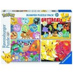 Ravensburger 056514 Pokémon 4x100 dílků – Zboží Dáma