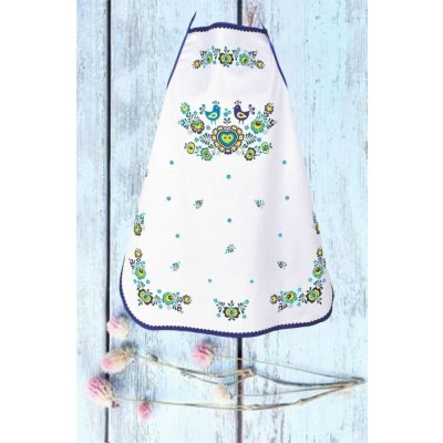 Forbyt Zástěra kuchyňská Folklor modrá – Hledejceny.cz