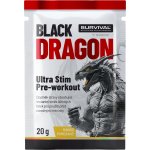 Survival Black Dragon Ultra Stim Pre-workout 20 g – Zboží Dáma