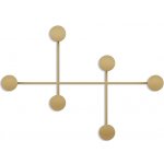 Kalune Design Dama 82 x 60 x 10 cm zlatý – Hledejceny.cz
