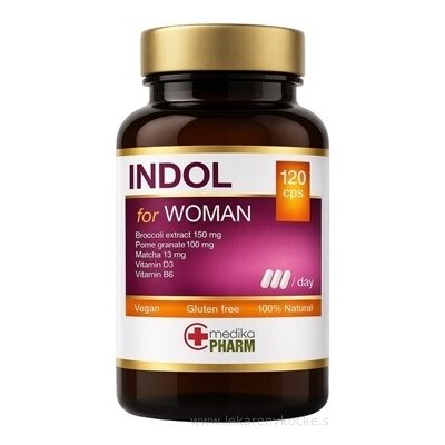 INDOL for WOMAN 120 kapslí – Hledejceny.cz
