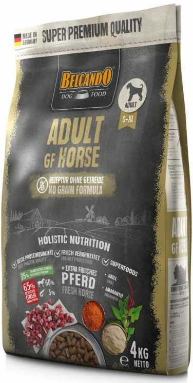 Belcando Adult Grain-Free s koňským masem 4 kg