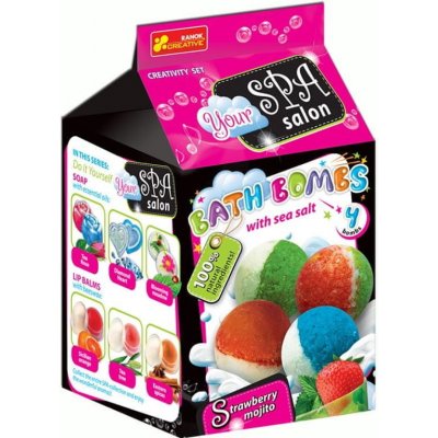 Lamps Výroba koupelových bomb jahodové mojito – Zboží Dáma