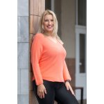 Italy fashion Dámský svetr COCOA Šalvějová, – Zboží Dáma