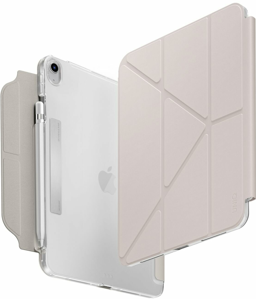 UNIQ Camden Click 2025 pouzdro iPad 10.9 10.gen 2022 / iPad 11 A16 2025 8886463692554 Ivory