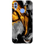 Picasee silikonové Huawei P Smart 2019 - Black Gold čiré – Zboží Živě