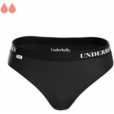 Underbelly menstruační kalhotky UNIVERS černá černá z polyamidu Pro slabší dny menstruace