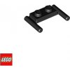 LEGO® doplněk LEGO® 3839b Podložka 1x2 s Tyčemi po stranách Černá