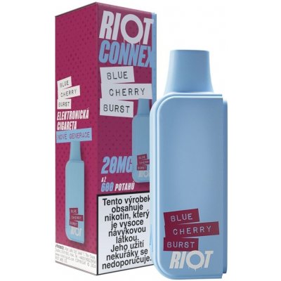 RIOT Connex pod Blue Cherry Burst 10 mg 1 ks – Sleviste.cz