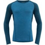 Devold RUNNING pánské triko s dlouhým rukávem modré – Hledejceny.cz