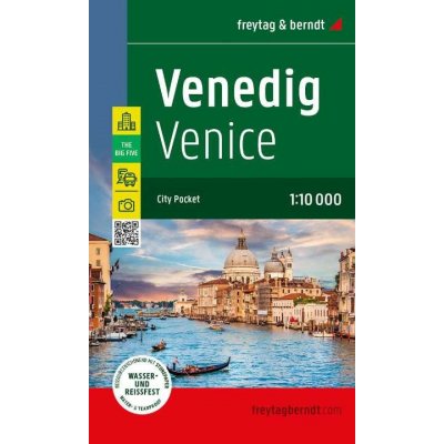 Freytag & Berndt plán Venice 1:10 t. kapesní laminovaný – Hledejceny.cz