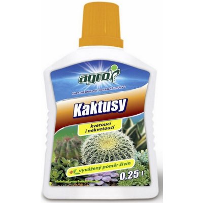 Agro hnojivo pro kaktusy a sukulenty 0,25 l