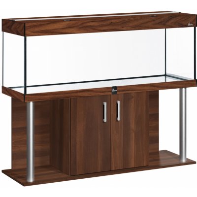 Diversa Comfort LED akvarijní set rovný ořech 450 l – Sleviste.cz