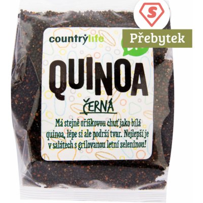 Country Life Quinoa černá 250g – Hledejceny.cz