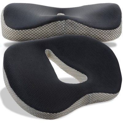 Powerton Podsedák pod hýždě ergonomický černý – Zboží Mobilmania