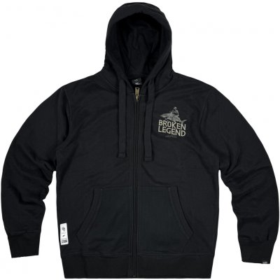 YAKUZA mikina BL 211 Broken Legend Zip black – Hledejceny.cz