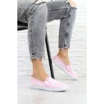 Marquiiz pruhované slip on tenisky XJ-2909PI – Zboží Dáma