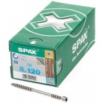 SPAX TERRASSE A4 ZYLINDERKOPF T-STAR PLUS T40 FIXIERGEWINDE CUT, 8x120mm - 50 ks – Hledejceny.cz