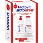 Lactovit Lactourea regenerační tělové mléko 400 ml + regenerační sprchový gel 500 ml dárková sada – Hledejceny.cz