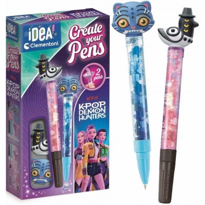 Clementoni Idea! K-Pop Demon Hunters Sussie & Derpy kreativní sada na výrobu propisek – Hledejceny.cz