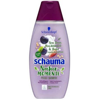 Schauma Nature Moments Acai Mandlové mléko Ovesné vločky Shampoo 350 ml