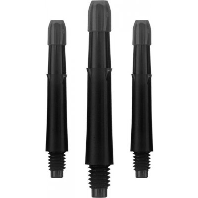 L-Style Locked Straight, průhledné černé, krátké 30mm – Zboží Dáma