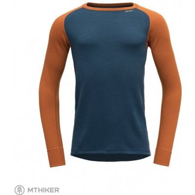 Devold Expedition Man Shirt oranžová/modrá