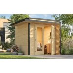 WEKA Dřevěný zahradní domek Amberley 2,9 x 2,9 m – Sleviste.cz