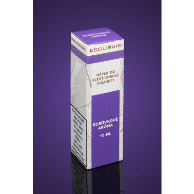 Ecoliquid Borůvka 10 ml 0 mg – Hledejceny.cz